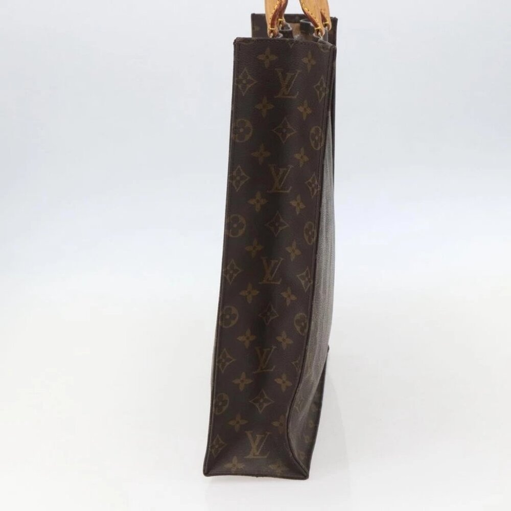 LOUIS VUITTON Monogram Sac Plat Hand Bag - Picture 5 of 16
